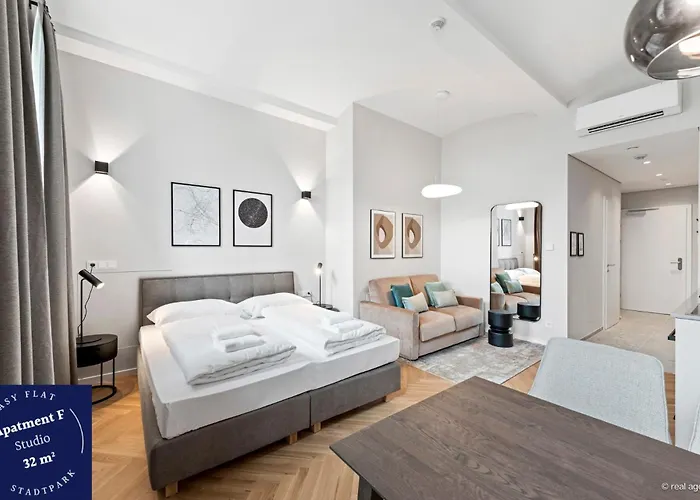 Easy-flat Stadtpark - Premium Ac Apartment *