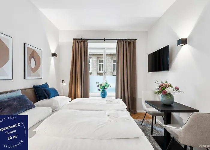 Apartment Easy-flat Stadtpark - Premium Ac Wien